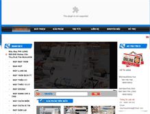 Tablet Screenshot of maymayphilong.com.vn